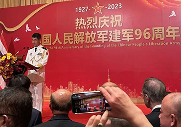 泰国曼谷举办庆祝中国人民解放军建军96周年活动，泰国阳光电商园董事长刘吉辉受邀出席